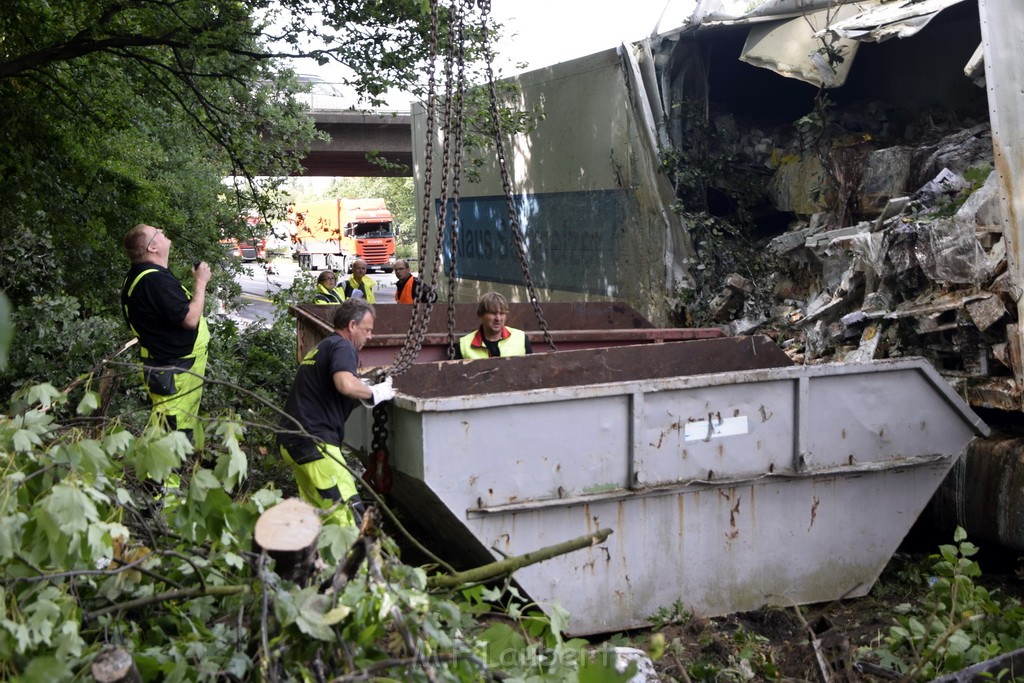 Schwerer VU A 3 Rich Oberhausen Hoehe AK Leverkusen P700.JPG - Miklos Laubert